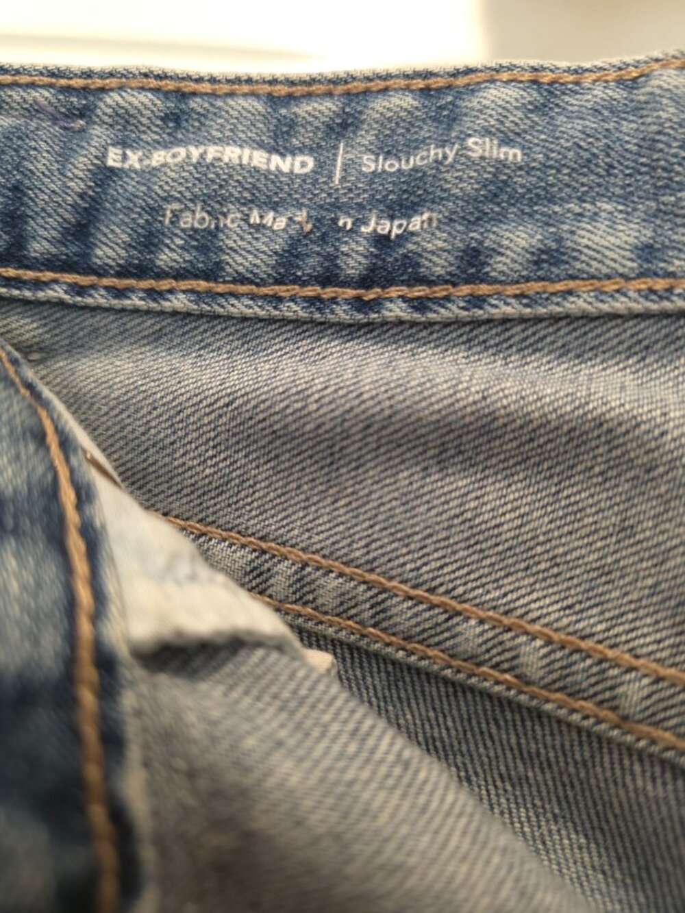 AG Adriano Goldschmied Ex-Boyfriend Slouchy Slim Cropped AG-ED Denim Jeans 27 - Picture 10 of 13